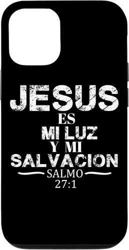 Vista 28 de Salmo Jesus ES Mi Luz Biblia Cristiana - Carcasa para iPhone 17