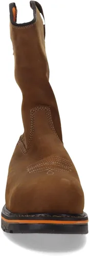 Vista 3 de Timberland PRO Botas de trabajo True Grit sin cordones con puntera compuesta para hombre Marrón-2024 Nuevo
