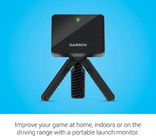 Vista 4 de Garmin Approach R10 Monitor de Lanzamiento de Golf Portátil Lleva Tu Juego a Casa o Practica en el Campo de Práctica Rastrea Métricas, Graba