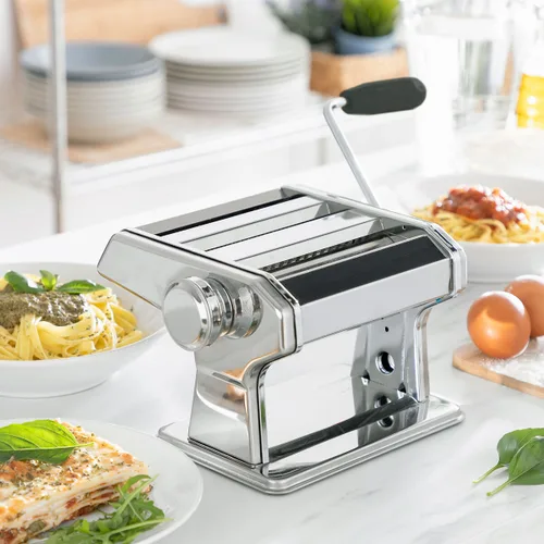 Vista 4 de Máquina para Hacer Pasta Fresca con Recetas Frashta InnovaGoods