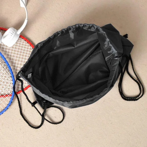 Vista 3 de Mochila deportiva plegable con cordón para uso en el hogar del almacenamiento del viaje