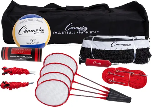 Vista 10 de Champion Sports - Juego de bádminton para exteriores