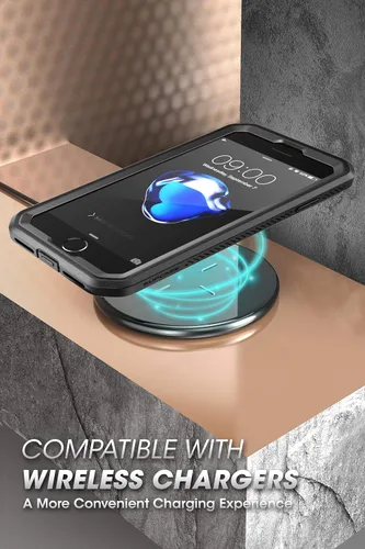 Vista 7 de SUPCASE Funda resistente para iPhone SE de 3ª generación, iPhone SE de 2ª generación, iPhone 7, iPhone 8 (Unicorn Beetle Pro), con protector