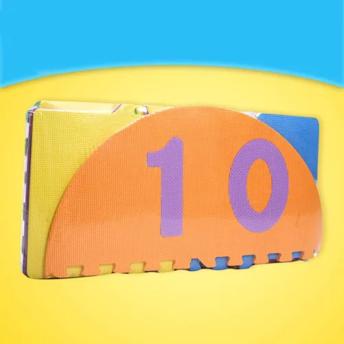 Vista 3 de ICRPSTU Hopscotch - Tapete de espuma entrelazado de rompecabezas para niños, tapete gigante de Hopscotch para interiores y exteriores, jardín