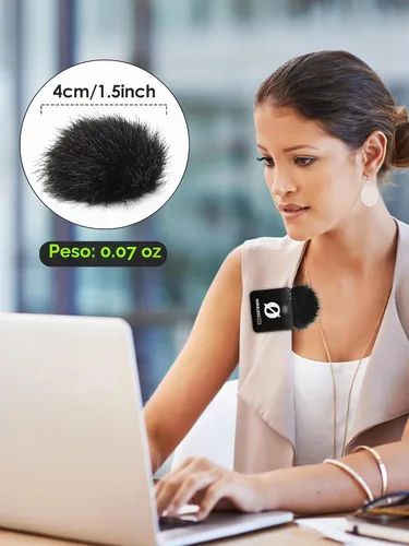 Vista 5 de YOUSHARES 2PCS Wind Muff for Rode Wireless Go 2pcs_Rode W ME