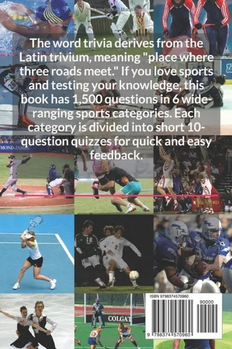 Vista 2 de What's the Best Sports Trivia Book 1,500 Questions in 6 Categories (What's the Best Trivia)