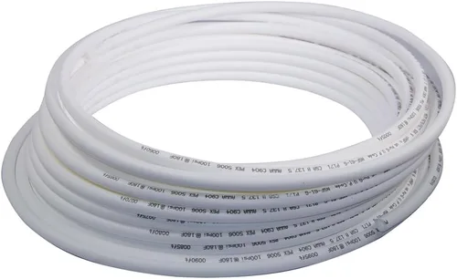 Vista 11 de Bobina de tubo Pex de 1 pulgada x 100 pies, azul, sin barrera, para agua potable, tubo de agua flexible para fontanería