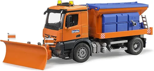 Vista 11 de Bruder Toys Mack Granite Servicio Invernal con Pala Quitanieves
