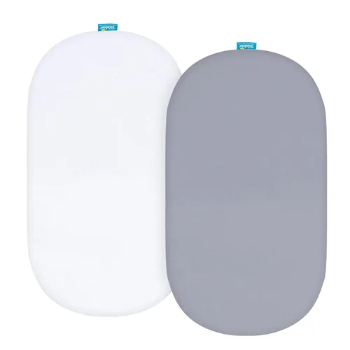 Vista 6 de Sábanas de moisés aptas para colchón rectangular, de reloj de arena u ovalado, juego de sábanas ajustables universales para varios protectores