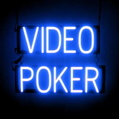 Vista 40 de SpellBrite Letrero de WIN CASH para empresas Ranuras y letreros relacionados con juegos con aspecto de neón, luz LED azul 17.5 x 15.0 pulgadas