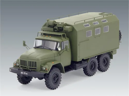 Vista 2 de ICM Modelos ZiL-131 KShM Vehículo del Ejército Soviético