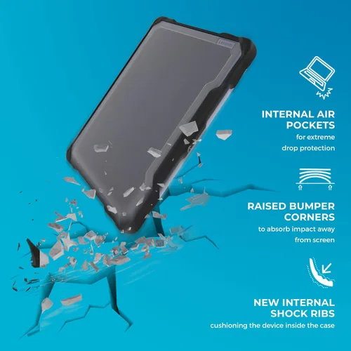 Vista 6 de Gumdrop SlimTech - Funda personalizada para Lenovo 100e AMD de 100 W Gen (Clamshell), protección ligera, rosca de goma en los lados, sin costuras