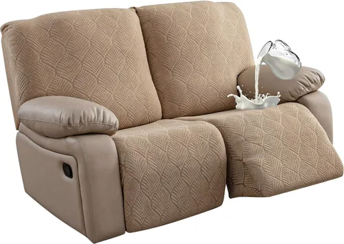 Vista 10 de Funda para Silla Reclinable 100% Impermeable, 1 Pieza Fundas Elásticas para Sofá Reclinable Lavables para Silla Reclinable para Mascotas, Perros