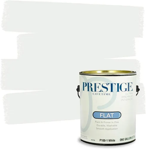 Vista 7 de PRESTIGE - Pintura para techos interiores, 1 galón, blanco brillante