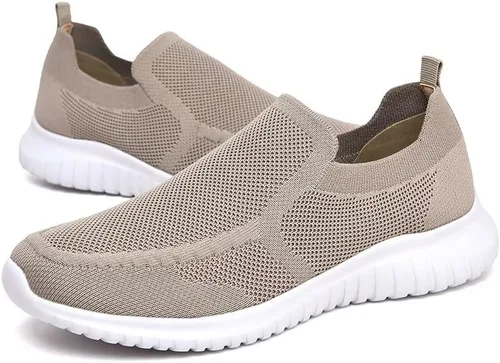 Vista 4 de konhill Tenis transpirables para hombre, tenis deportivos casuales para caminar