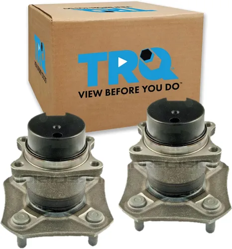 Vista 138 de Conjunto de rodamiento de rueda delantera de 2 piezas y buje TRQ Compatible con Pontiac Solstice 2006-2009 Saturn Sky 2007-2010