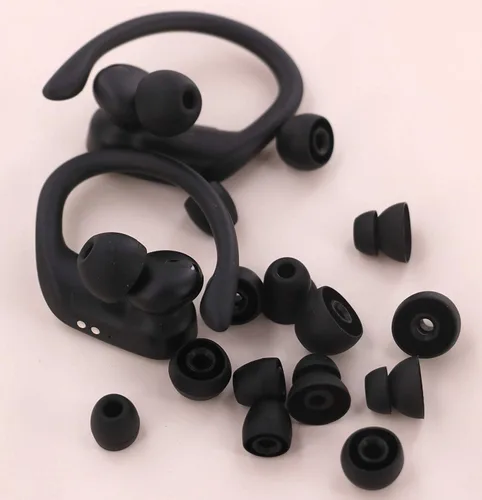 Vista 3 de JNSA Juego de auriculares de silicona de repuesto para auriculares inalámbricos Powerbeats Pro Beats, [actualización], 16 unidades, 8 pares