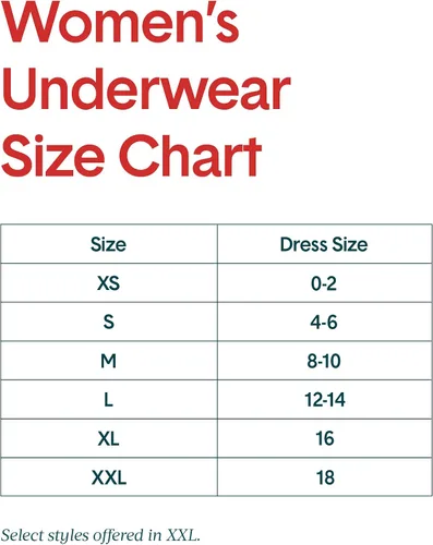 Vista 2 de Tommy John Ropa interior para mujer, bragas cortas, tela de algodón fresco, paquete de 3