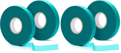Vista 12 de Easytle Cinta de amarre de jardín de 0.45 pulgadas y 290 pies, rollo de cinta elástica para plantas, resistente cinta de plantas de PVC verde