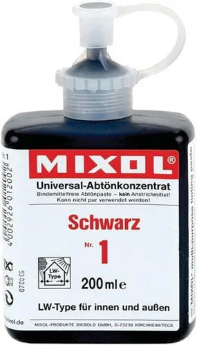 Vista 37 de Tintes universales Mixol, Negro (01) 20 ml #01 negro