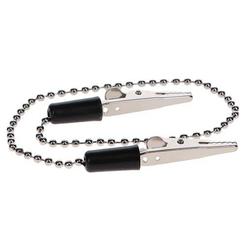 Vista 3 de 101230 Portabebero Dental Clip Cadena Metal Negro 3/Pk