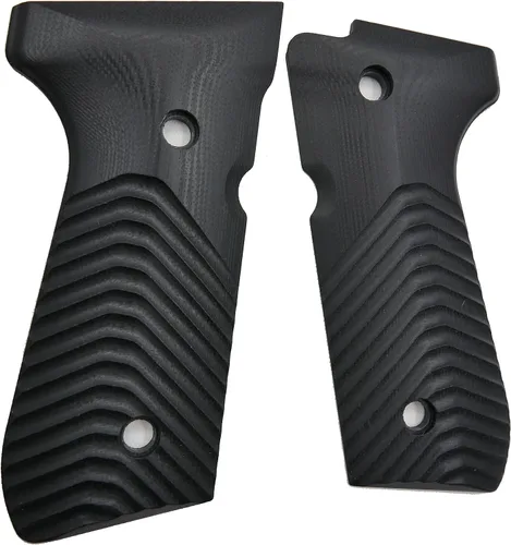 Vista 7 de EXEL Puños G10 para Beretta 92/96 Full Size, 92fs, m9, 92a1, 96a1, 92 INOX, textura ondulada, marca Cool Hand