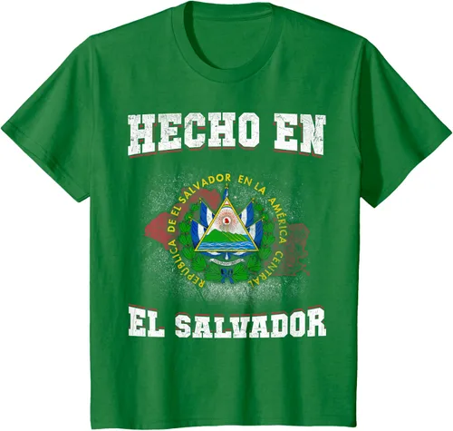 Vista 3 de Camisa de la bandera de El Salvador hecha en El Salvador