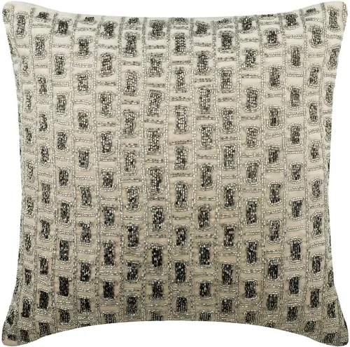 Vista 32 de The HomeCentric Funda de almohada color crema para sofá, funda de almohada moderna de 12 x 12 pulgadas, funda de almohada cuadrada de satén, funda