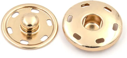Vista 6 de 5 pares de botones de cobre para coser, camisas, botones de cobre para bricolaje, accesorios para bricolaje (negro, 0.394 pulgadas)