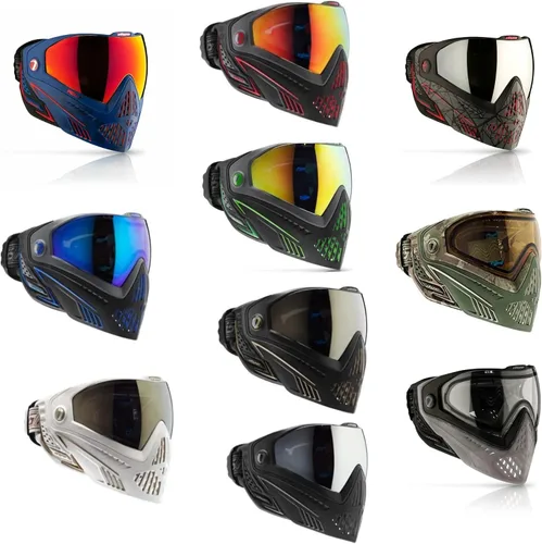 Vista 2 de Dye I5 Máscara Térmica Paintball Gafas con Correa GSR Pro - Legión Rusa