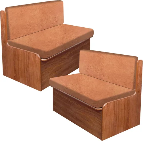 Vista 121 de Fundas de cojín tipo cuero para sofá, juego de fundas protectoras de muebles para sillón seccional, sofá biplaza de tela de elastano elástica