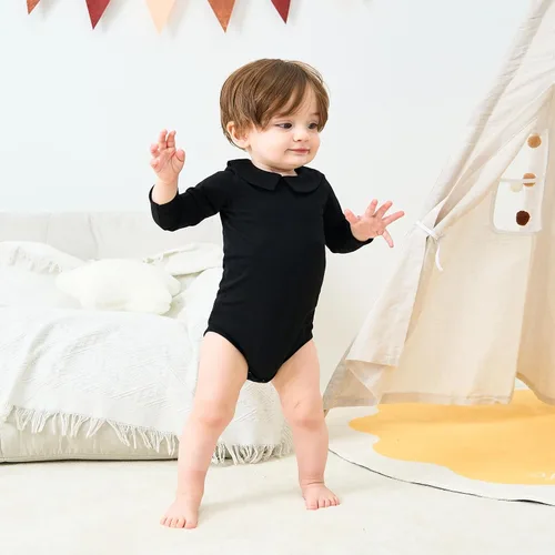 Vista 170 de pureborn Mameluco de algodón súper suave para bebés niños y niñas de 0 a 24 meses