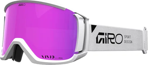 Vista 45 de Giro Revolt Gafas de esquí – Gafas de snowboard para hombres, mujeres y jóvenes con 1 lente VIVID y 1 transparente – Antivaho – OTG