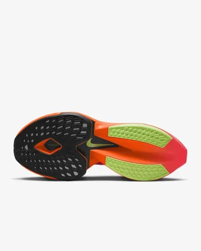 Vista 3 de Air Zoom AlphaFly Next% 2 para mujer, talla 6 de EE. UU., color naranja y negro, Total naranjanegro.