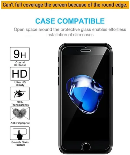Vista 2 de Protector de pantalla para Blackview N6000 (4.30 pulgadas) (paquete de 5), vidrio templado de dureza 9H HD antiarañazos, película protectora