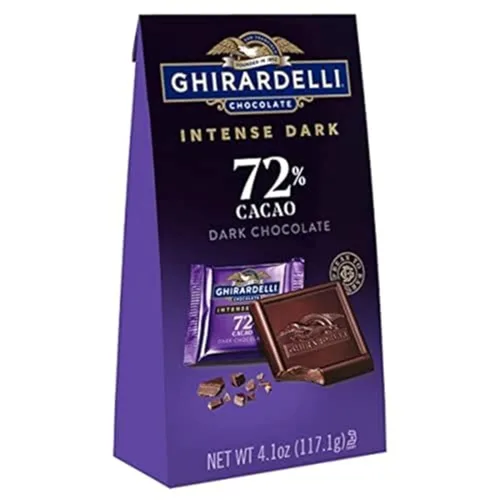 Vista 16 de Ghirardelli Barra oscura intensa de chocolate, Midnight Reverie, 3.17 onzas, paquete de 6