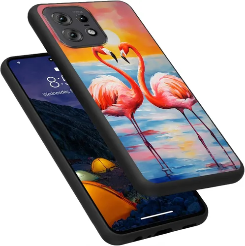 Vista 34 de Funda para Motorola Moto G Play 4G 2024, delgada y ligera, de silicona de TPU suave, color negro, ultrafina, para Motorola Moto G Play 4G 2024, Art