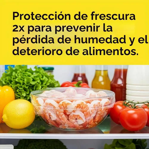 Vista 2 de Glad Papel de plástico para alimentos Cling N Seal, rollo de 200 pies cuadrados (el paquete puede variar)