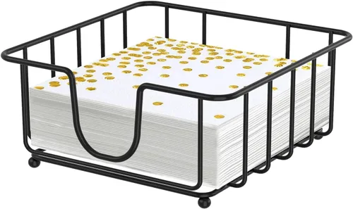 Vista 13 de Paquete de 2 servilleteros (paquete de 2 servilletas de cóctel)