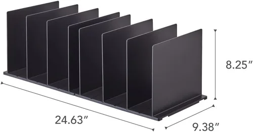 Vista 7 de YAMAZAKI Inicio Smart Monedero OrganizadorDivisor de Bolsa Para Estante de Armario - Plástico Abs