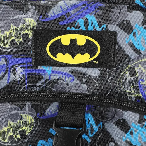 Vista 7 de Bioworld Conjunto de Mochila Premium y Kit de Almuerzo de Batman de 2 Piezas de 16" para Niños