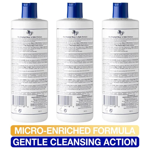 Vista 4 de Mane 'n Tail Fórmula original para un cabello más grueso y más fuerte, 16 onzas (paquete de 3 champú)