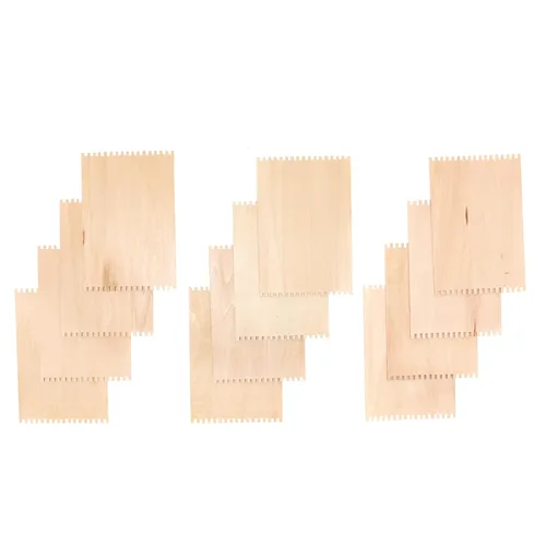 Vista 5 de Colorations RLOOM - Telar de madera para principiantes, juego de 12, para niños, artes y manualidades, tejido, actividad artesanal, habilidades