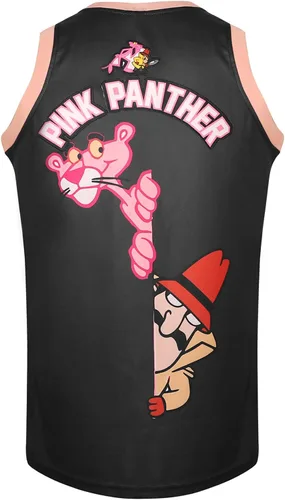 Vista 3 de Camiseta de baloncesto para hombre 3 rosa, ropa deportiva hip hop, chaleco de fiesta blanco, negro, rosa, talla S-3XL