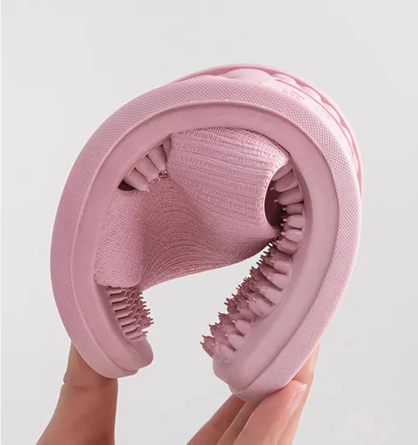 Vista 5 de Acupressure Massage Slippers Therapeutic Reflexology Sandals for Foot Acupoint Massage Shiatsu Arch Pain Relief Non-Slip Massage Shoes for Bath