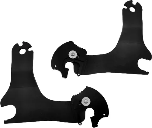 Vista 6 de Componente ajustable del respaldo del asiento del conductor/pasajero: soportes fijos (Touring 09-13 (negro))