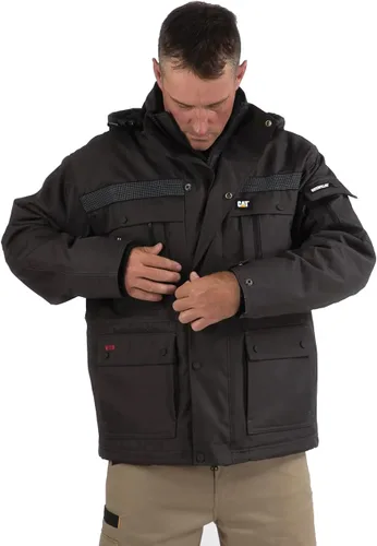 Vista 5 de Caterpillar Men's Big and Tall Heavy Insulated Parka (Regular and Big & Tall Sizes)