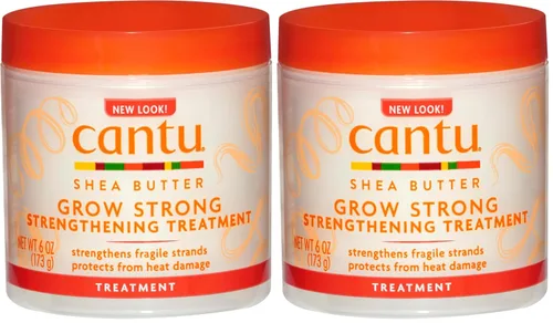 Vista 7 de Cantu Tratamiento fortalecedor crece fuerte, 177 ml, blanco