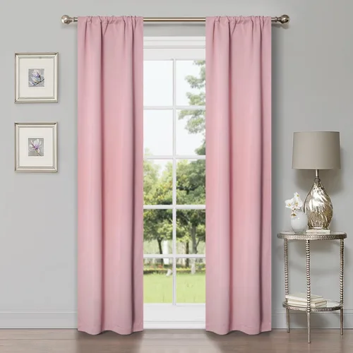 Vista 102 de Superior Cortinas Opacas, Oscurecimiento de Habitación, Dormitorio, Cortinas, Cocina, Acentos de Ventana de Sala de Estar, Bloqueo Solar, Térmico