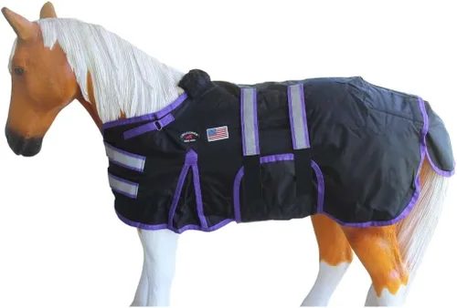 Vista 9 de CHALLENGER 1680D Miniature Weanling Donkey Pony Horse Foal Winter Blanket
